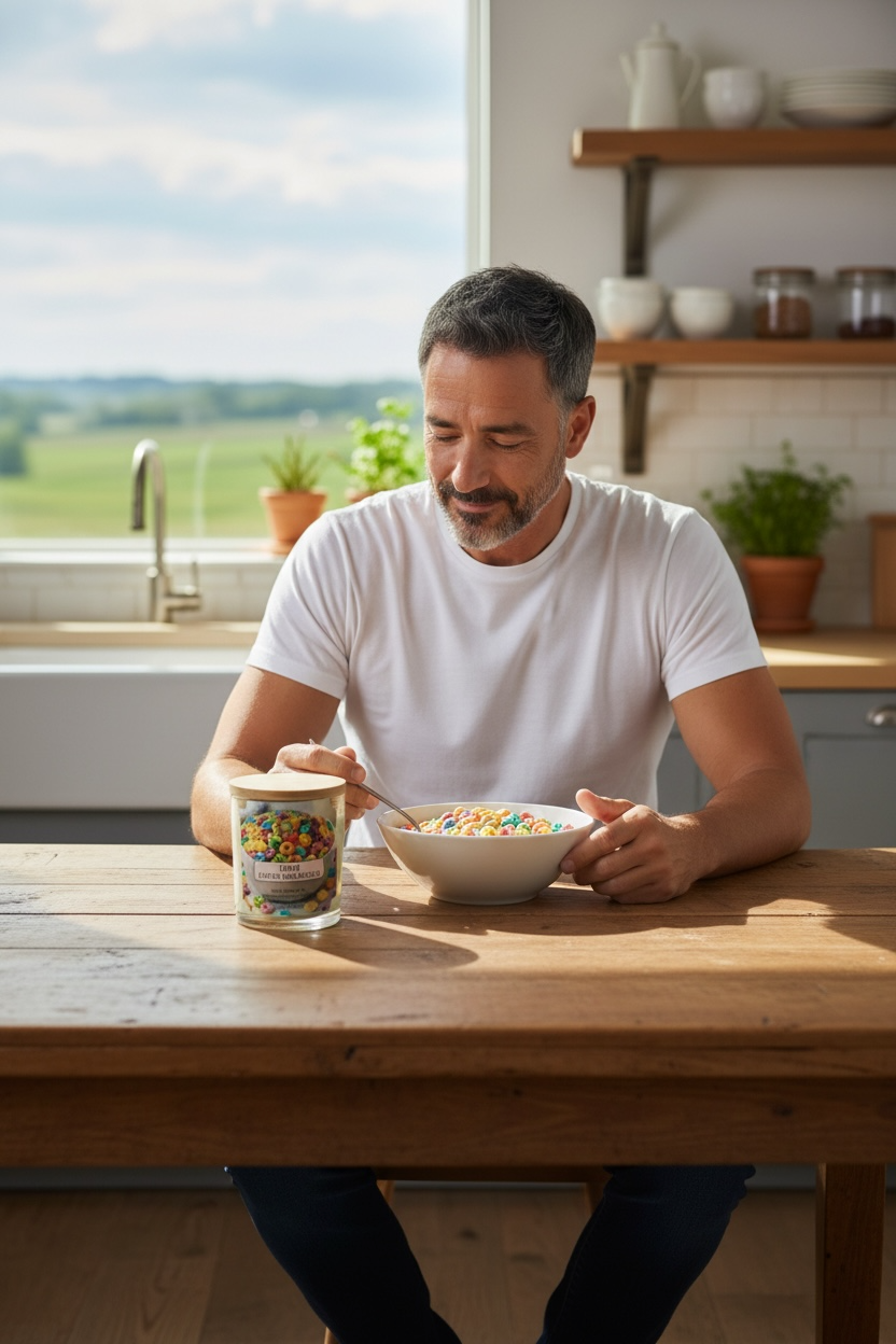 Fruit Loops Breakfast Soy Candle image 1