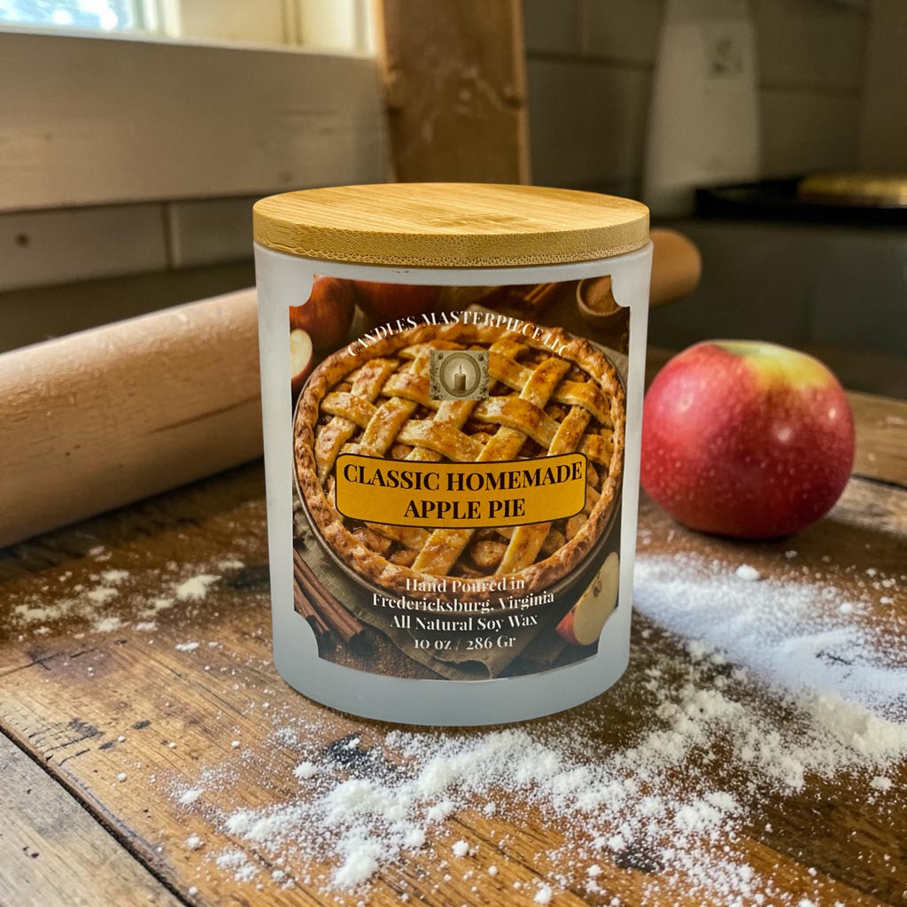 Classic Homemade Apple Pie Soy Candle image 3