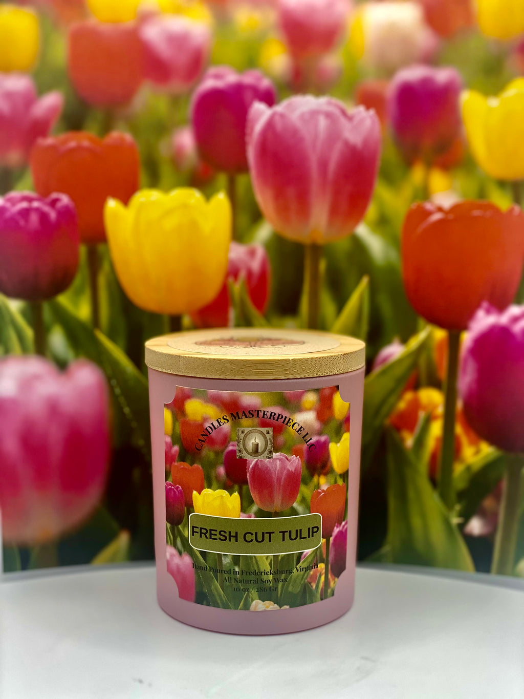 Fresh Cut Tulip Soy Candle