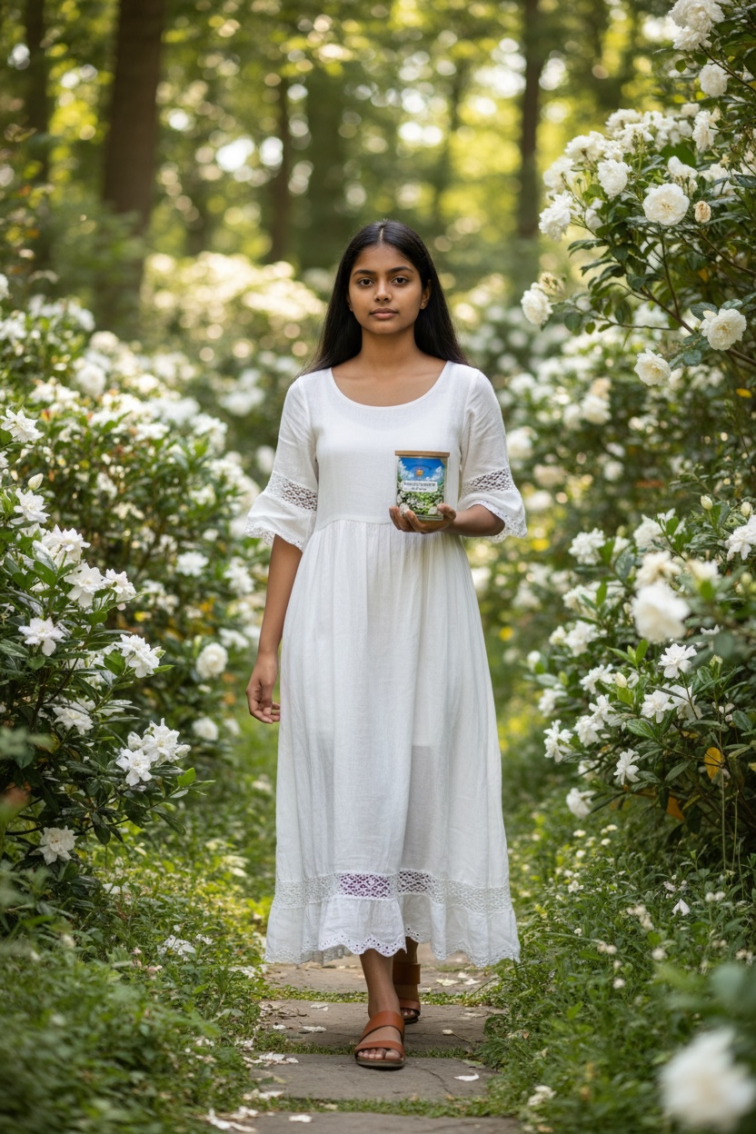 Fresh Gardenia Garden Soy Candle image 4