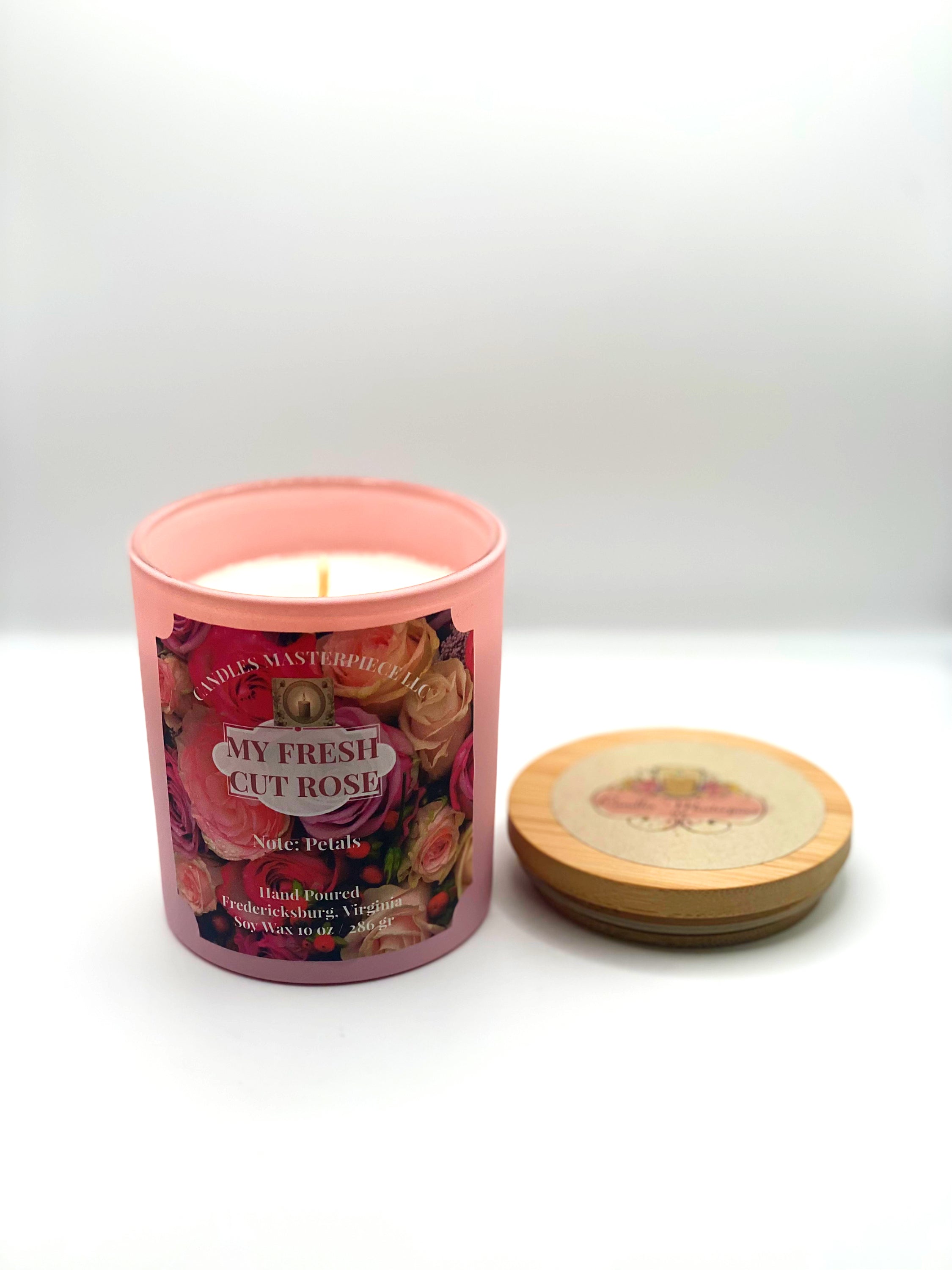 My Fresh Cut Rose Soy Candle image 4