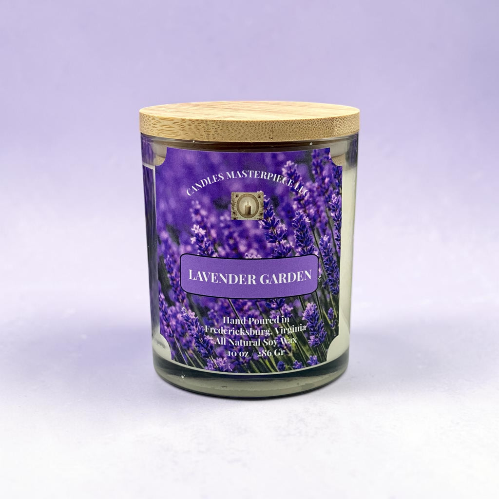Lavender Garden Soy Candle image 2