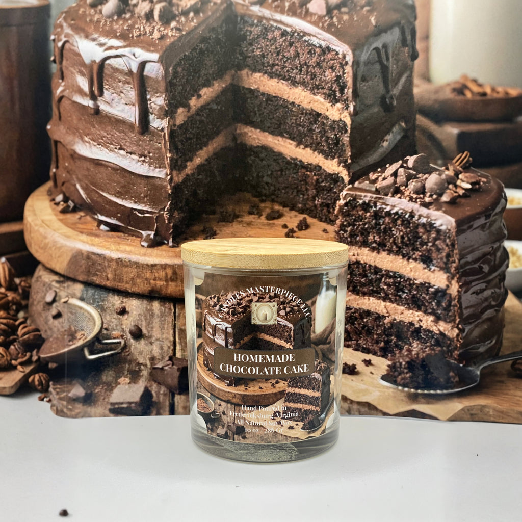 Chocolate Cake Soy Candle image 0