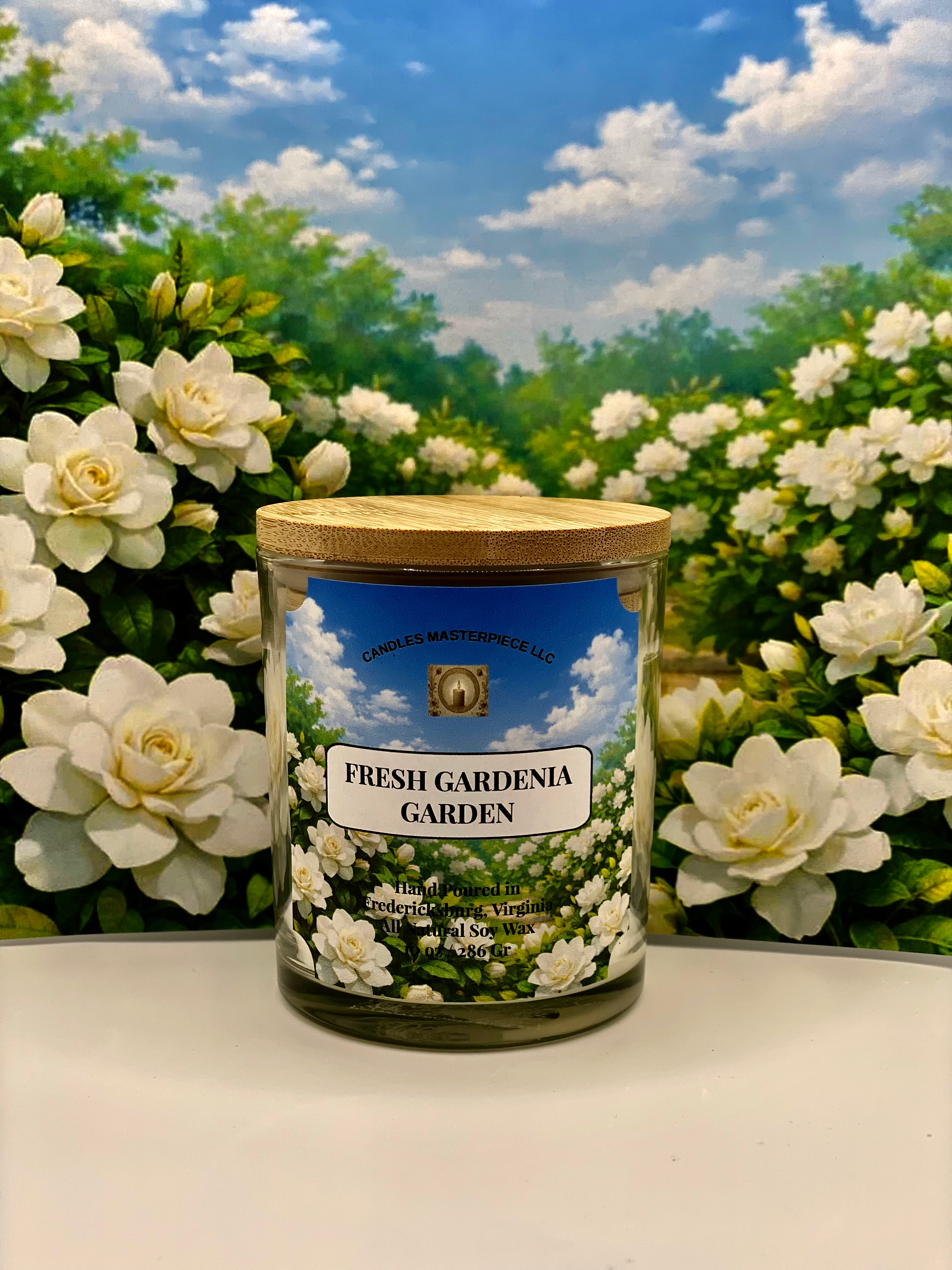 Fresh Gardenia Garden Soy Candle image 2