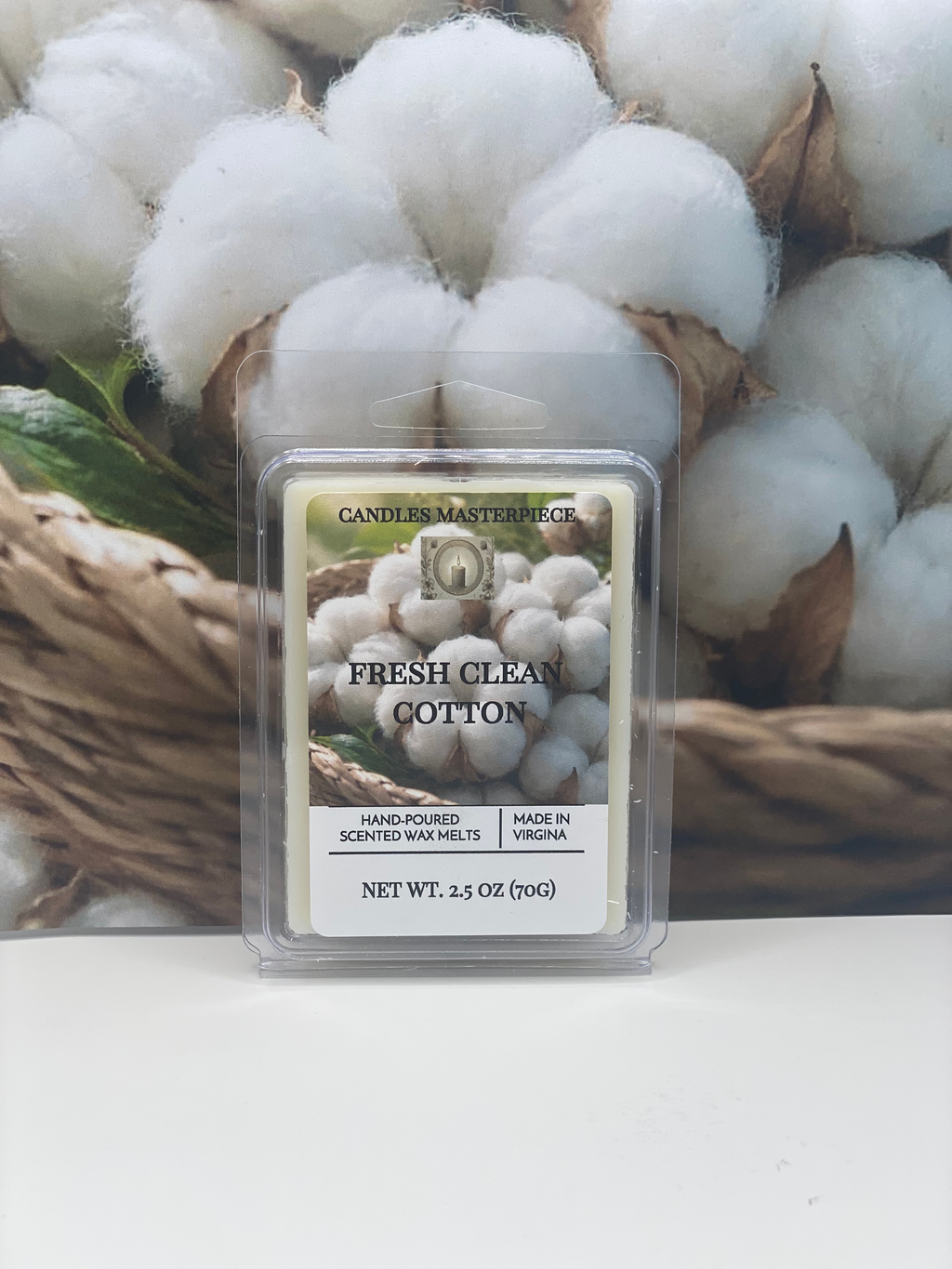 Fresh Clean Cotton Soy Wax Melt image 0