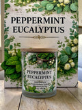 Peppermint & Eucalyptus Soy Candle image 3