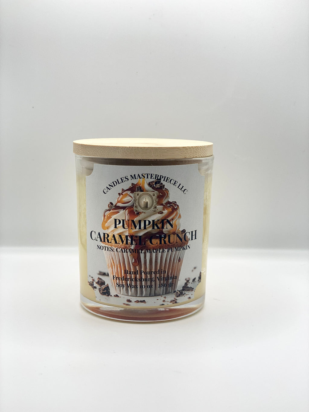 Pumpkin Caramel Crunch  Soy Candle