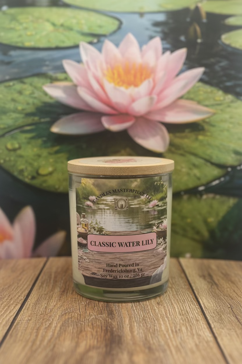 Classic Water Lily Soy Candles