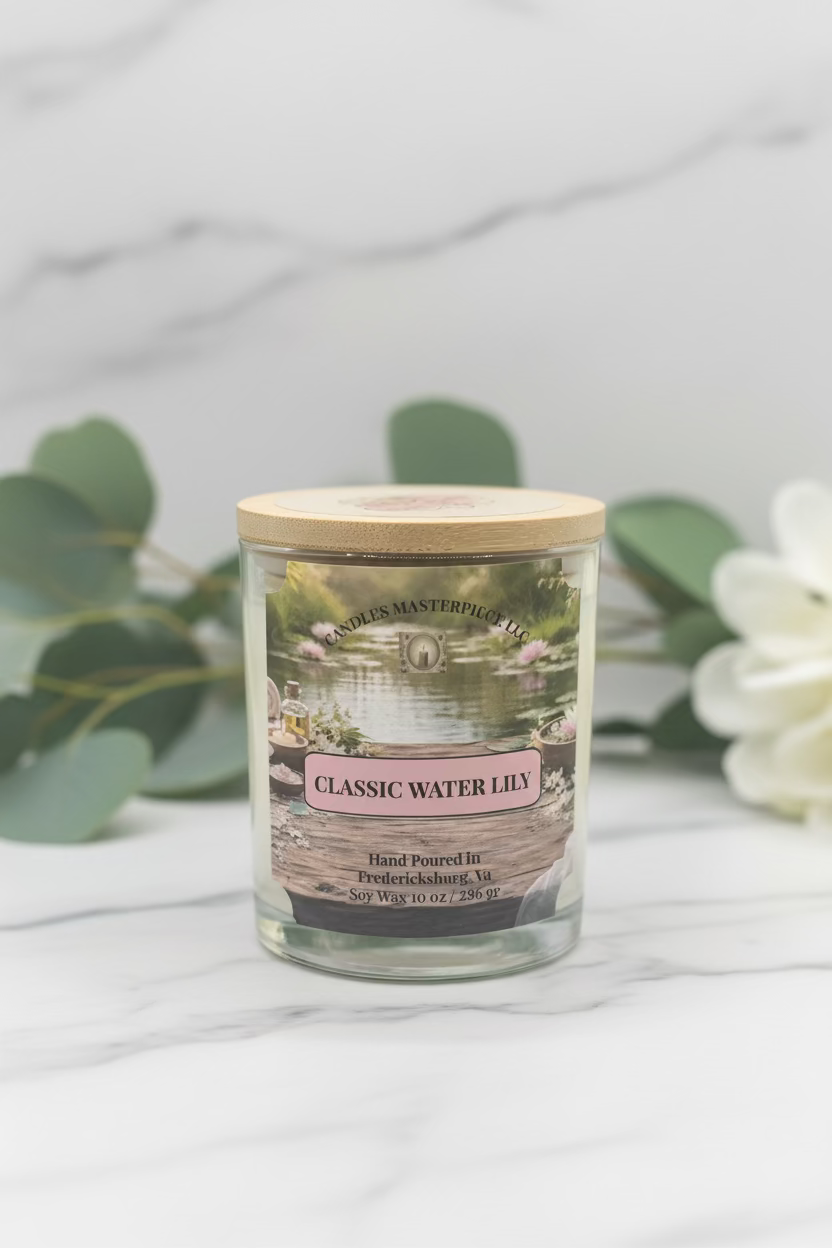 Classic Water Lily Soy Candles