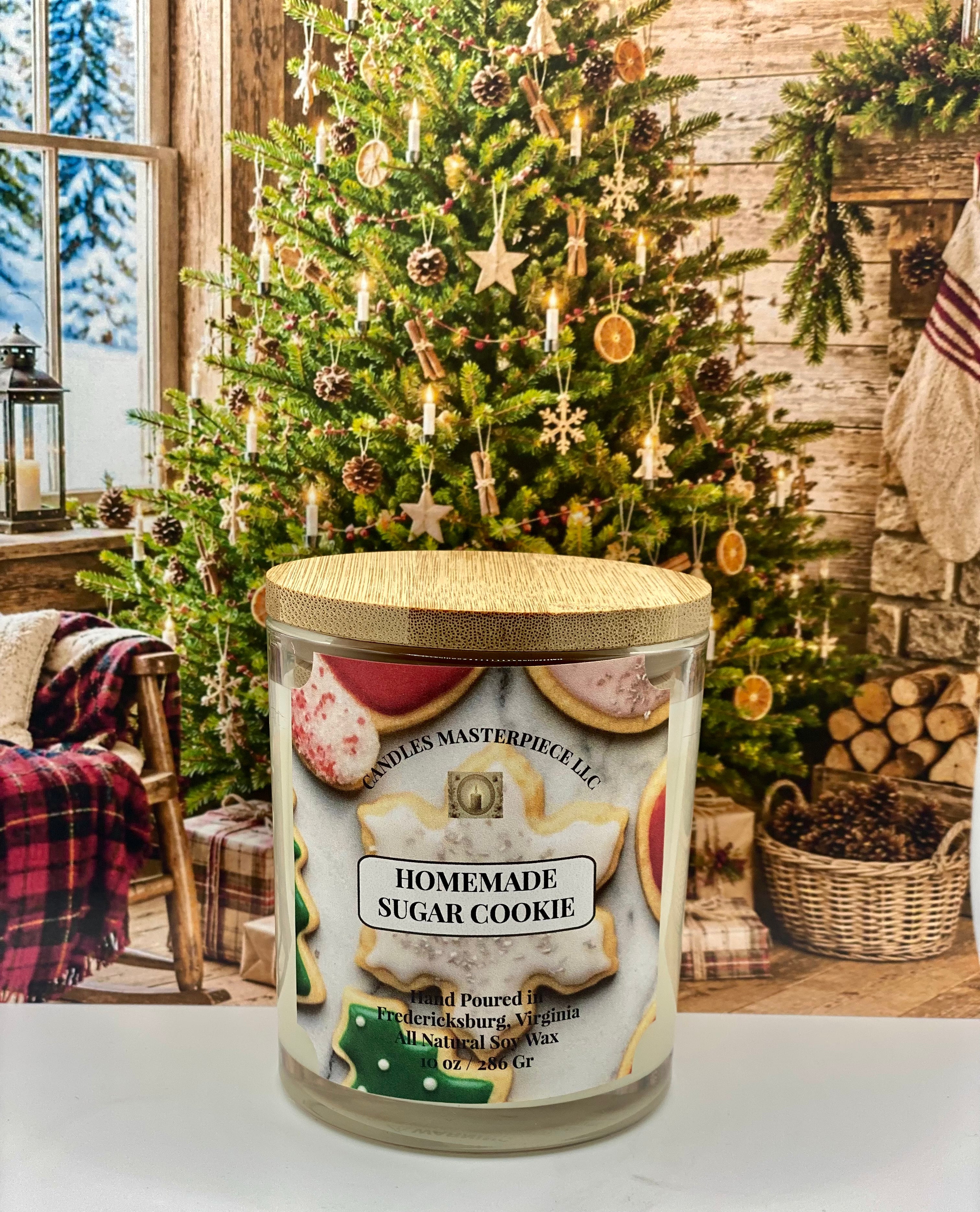 Homemade Sugar Cookie Soy Candle
