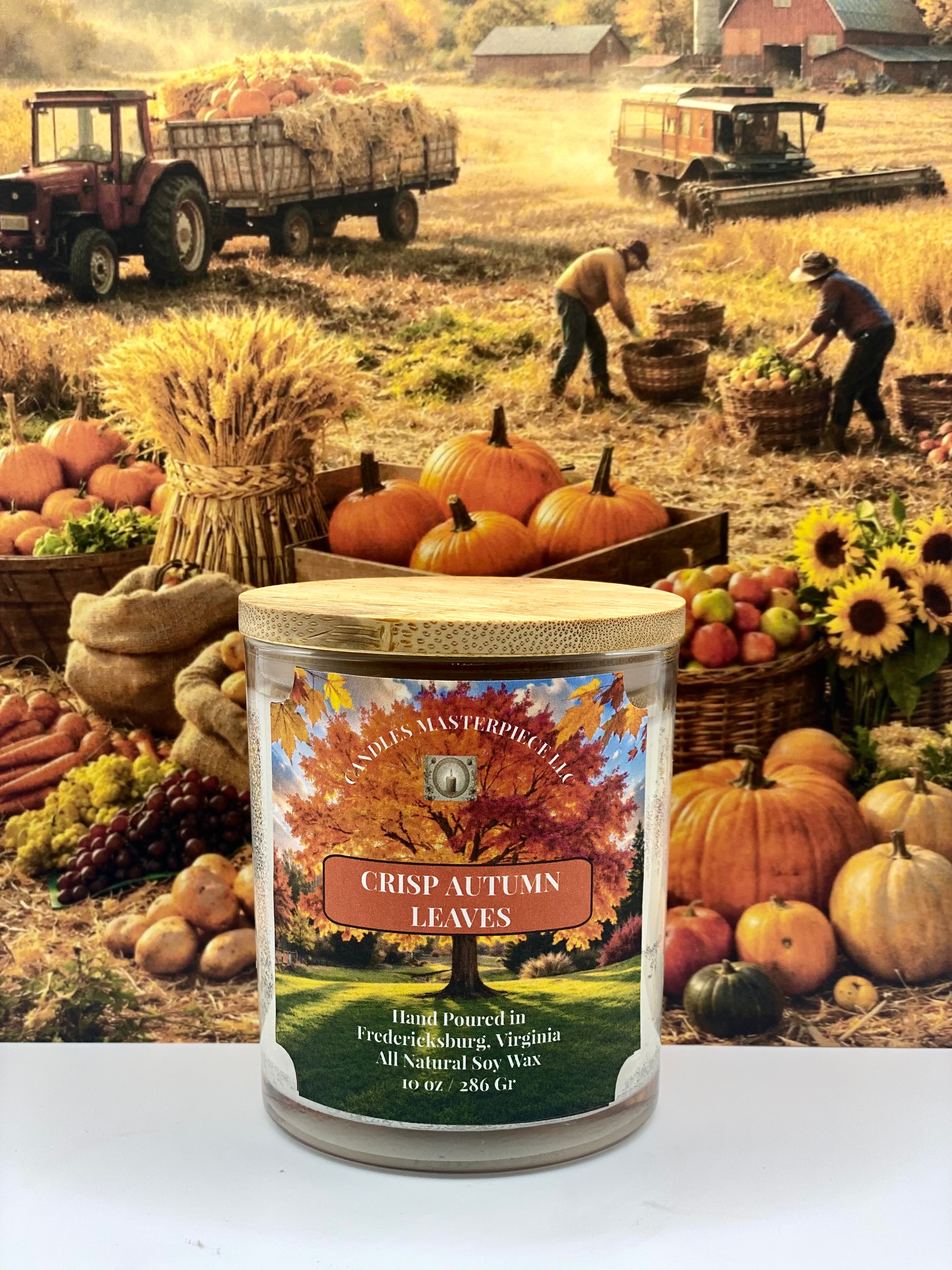 Crisp Autumn Leaves Soy Candle