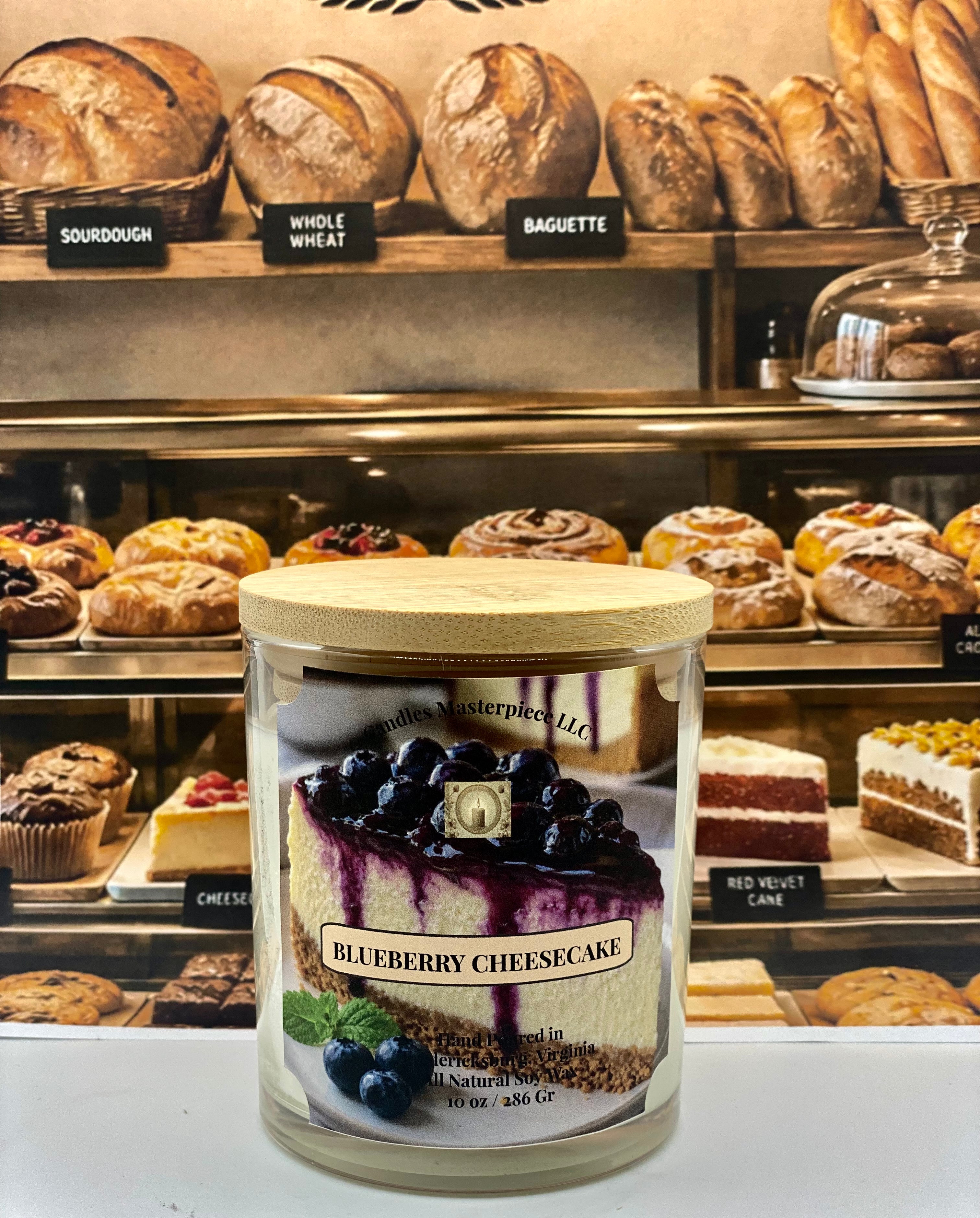Fresh Blueberry Cheesecake Soy Candle