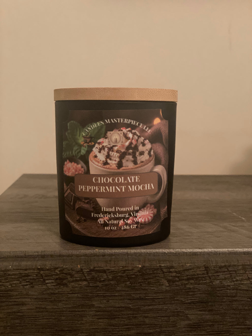 Chocolate Peppermint Mocha Soy Candle