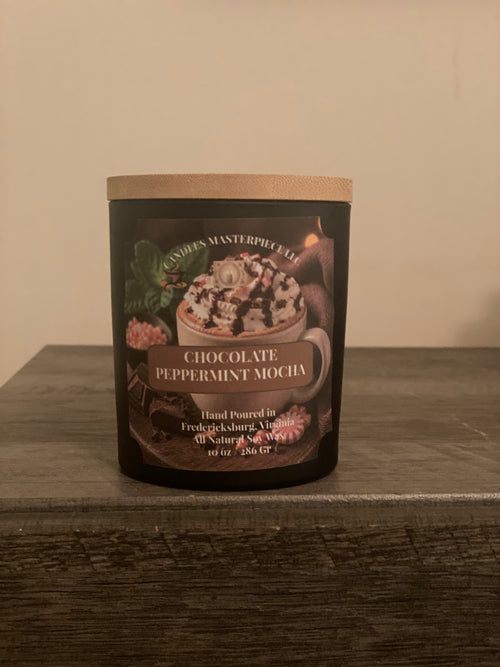 Chocolate Peppermint Mocha Soy Candle