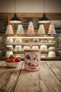 Strawberry Cheesecake Soy Candle