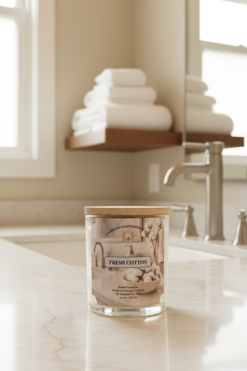 Fresh Cotton Soy Candle