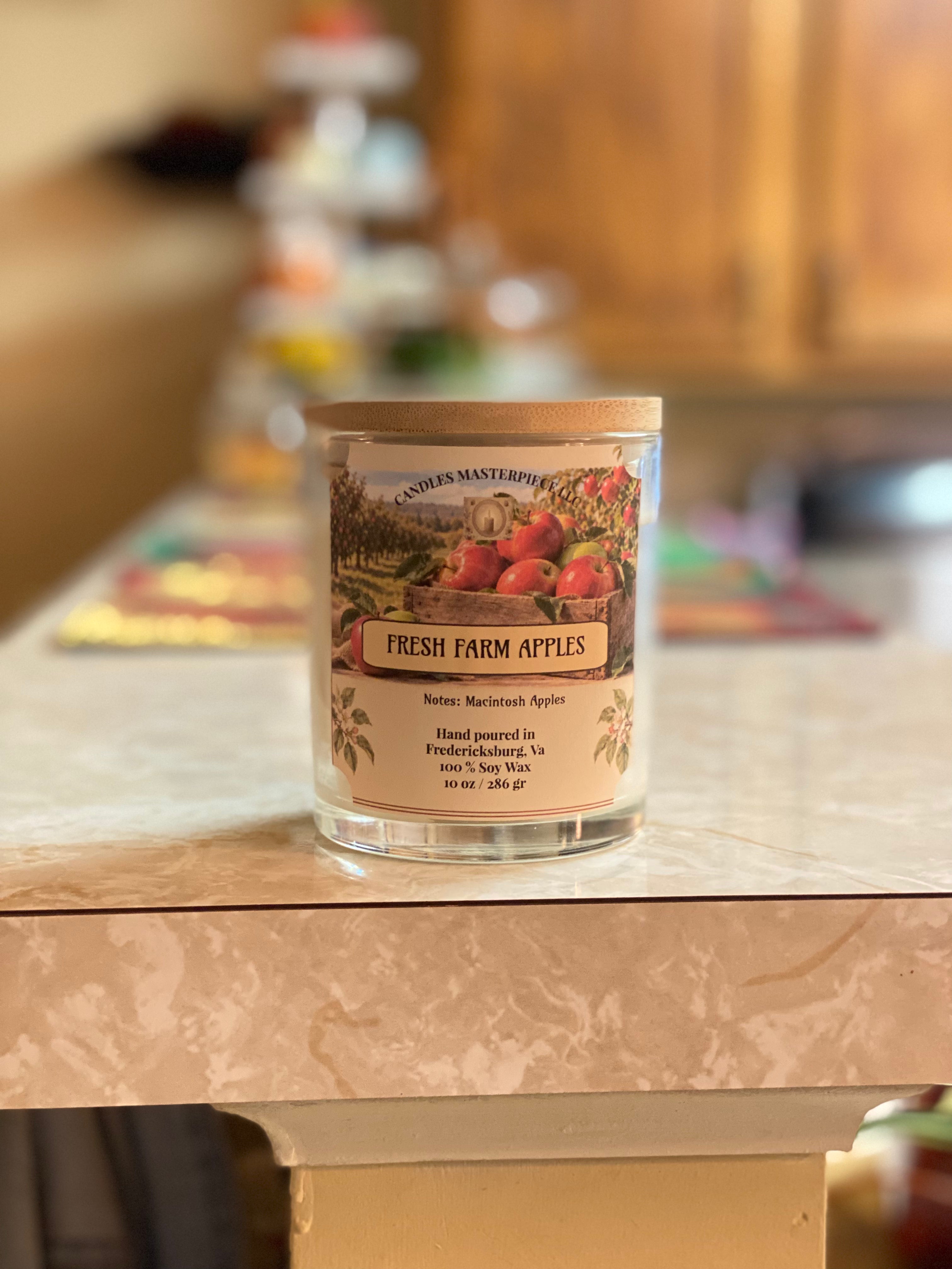 Fresh Farm Apples Soy Candle