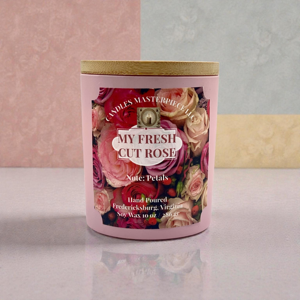 My Fresh Cut Rose Soy Candle