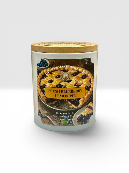 Fresh Blueberry Lemon Pie Soy Candle