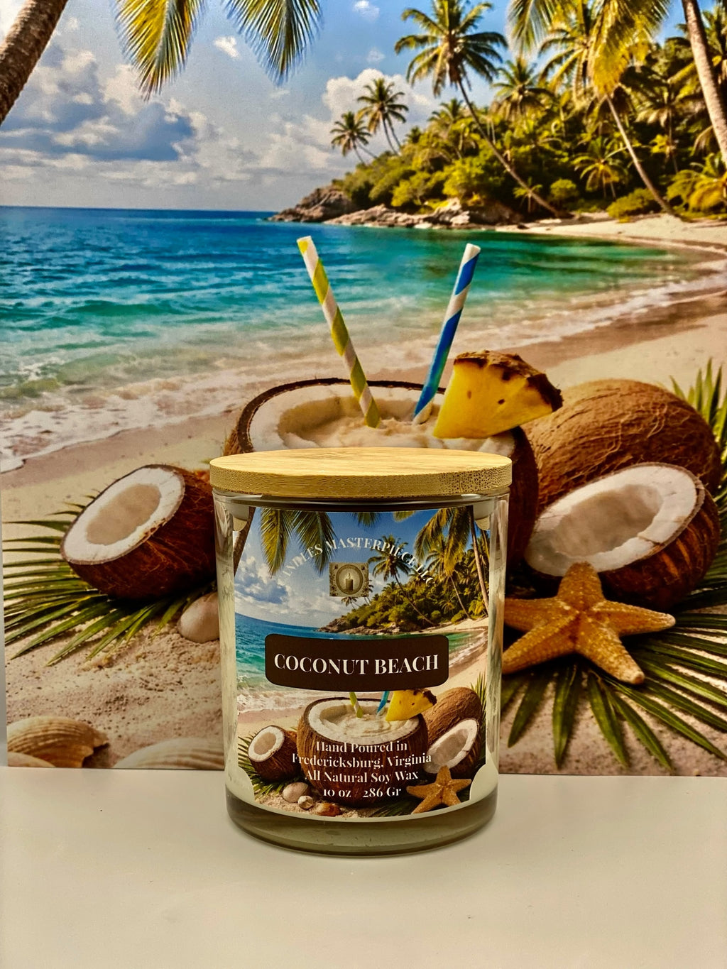 Coconut Beach Soy Candle