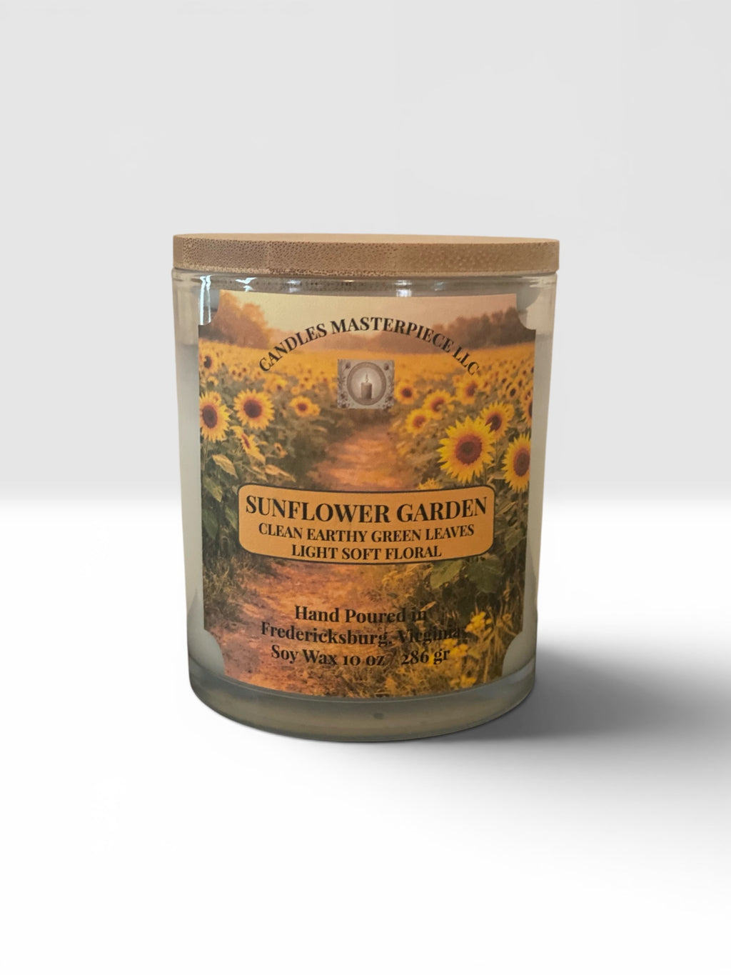 New Sunflower Garden Soy Candle