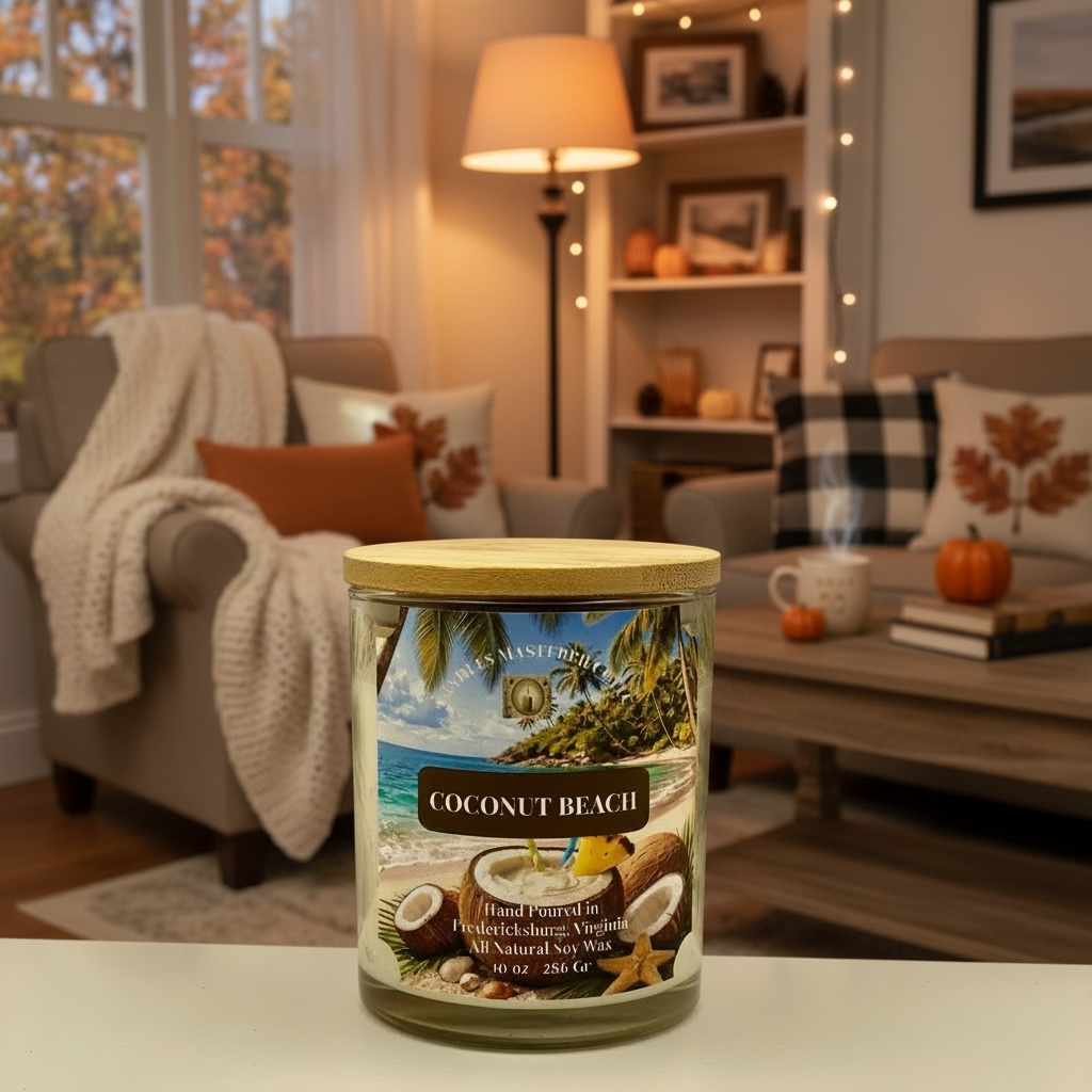 Coconut Beach Soy Candle
