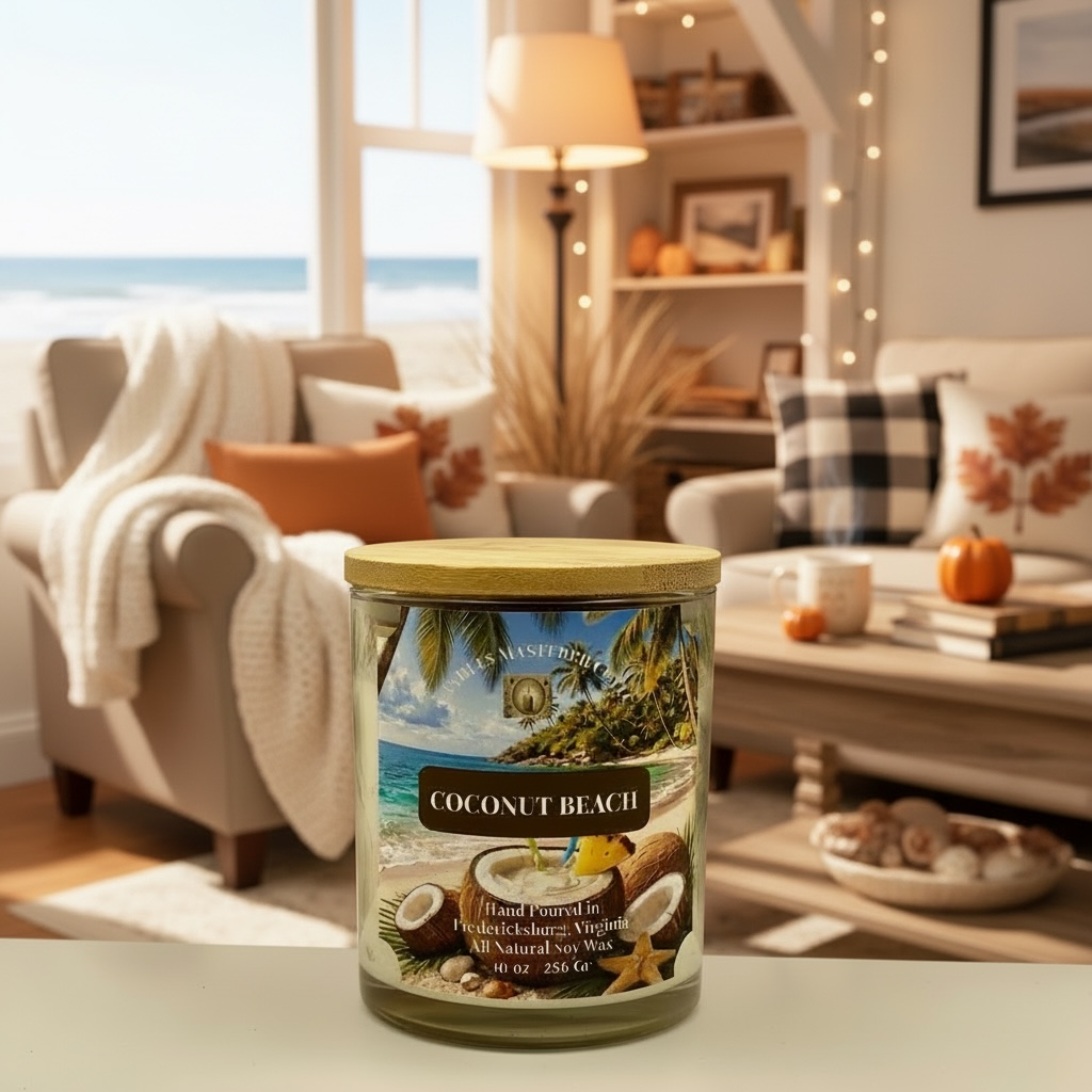 Coconut Beach Soy Candle