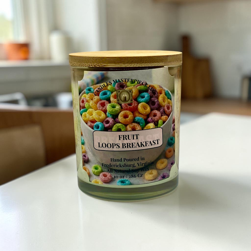 Fruit Loops Breakfast Soy Candle
