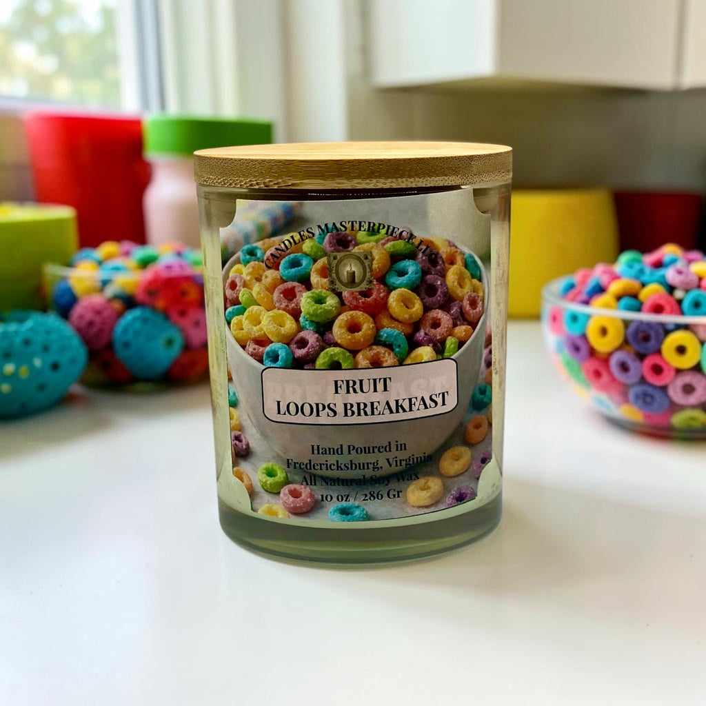 Fruit Loops Breakfast Soy Candle