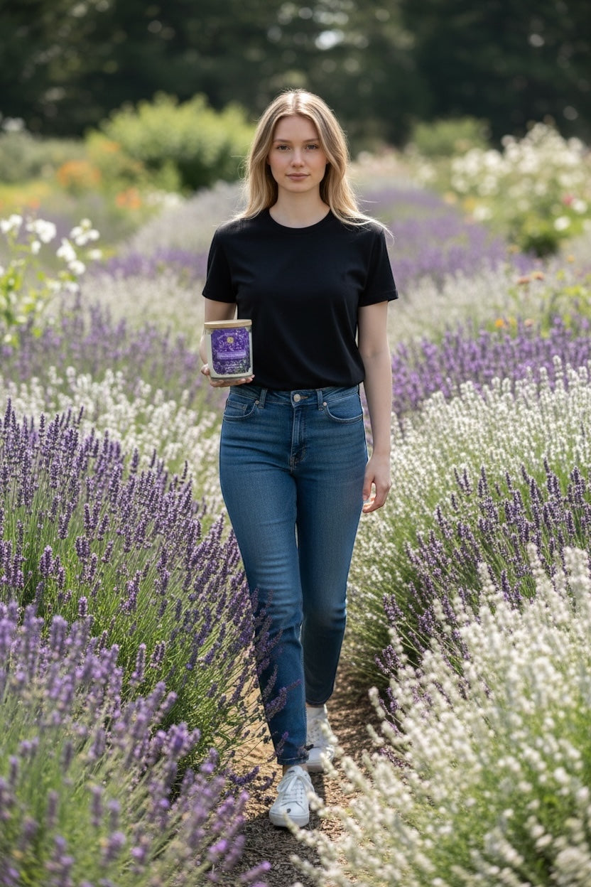 Lavender Garden Soy Candle