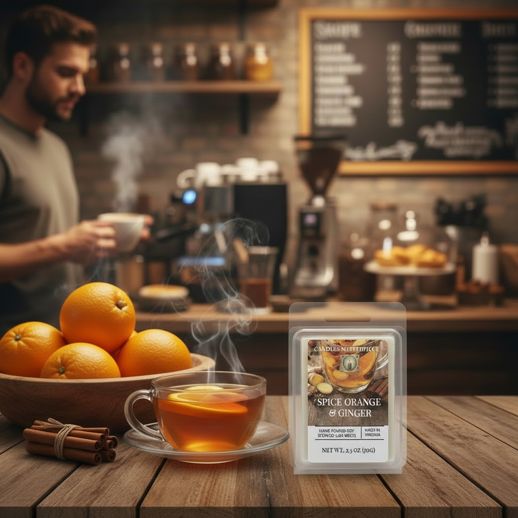 Spice Orange & Ginger Wax Melt