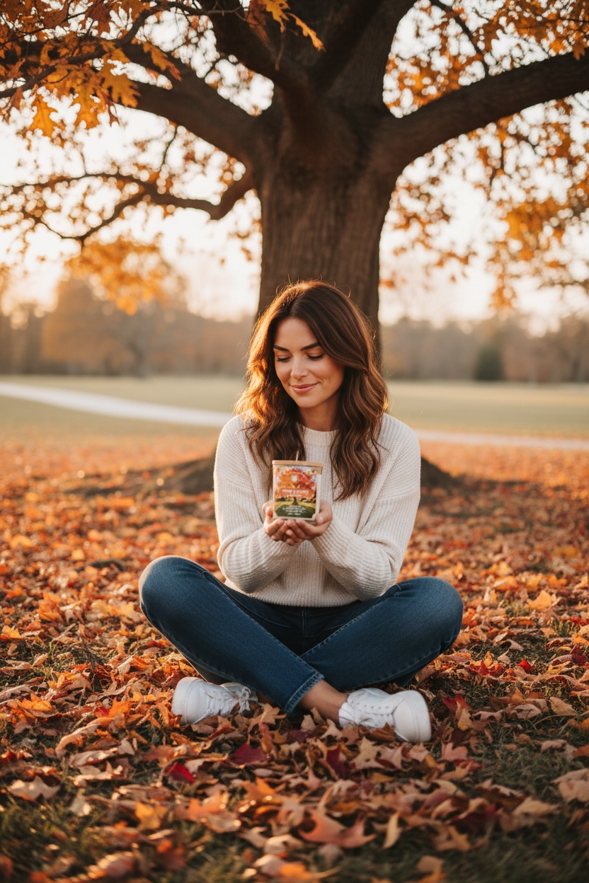 Crisp Autumn Leaves Soy Candle