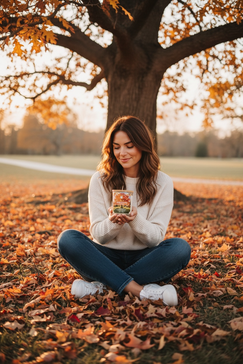 Crisp Autumn Leaves Soy Candle