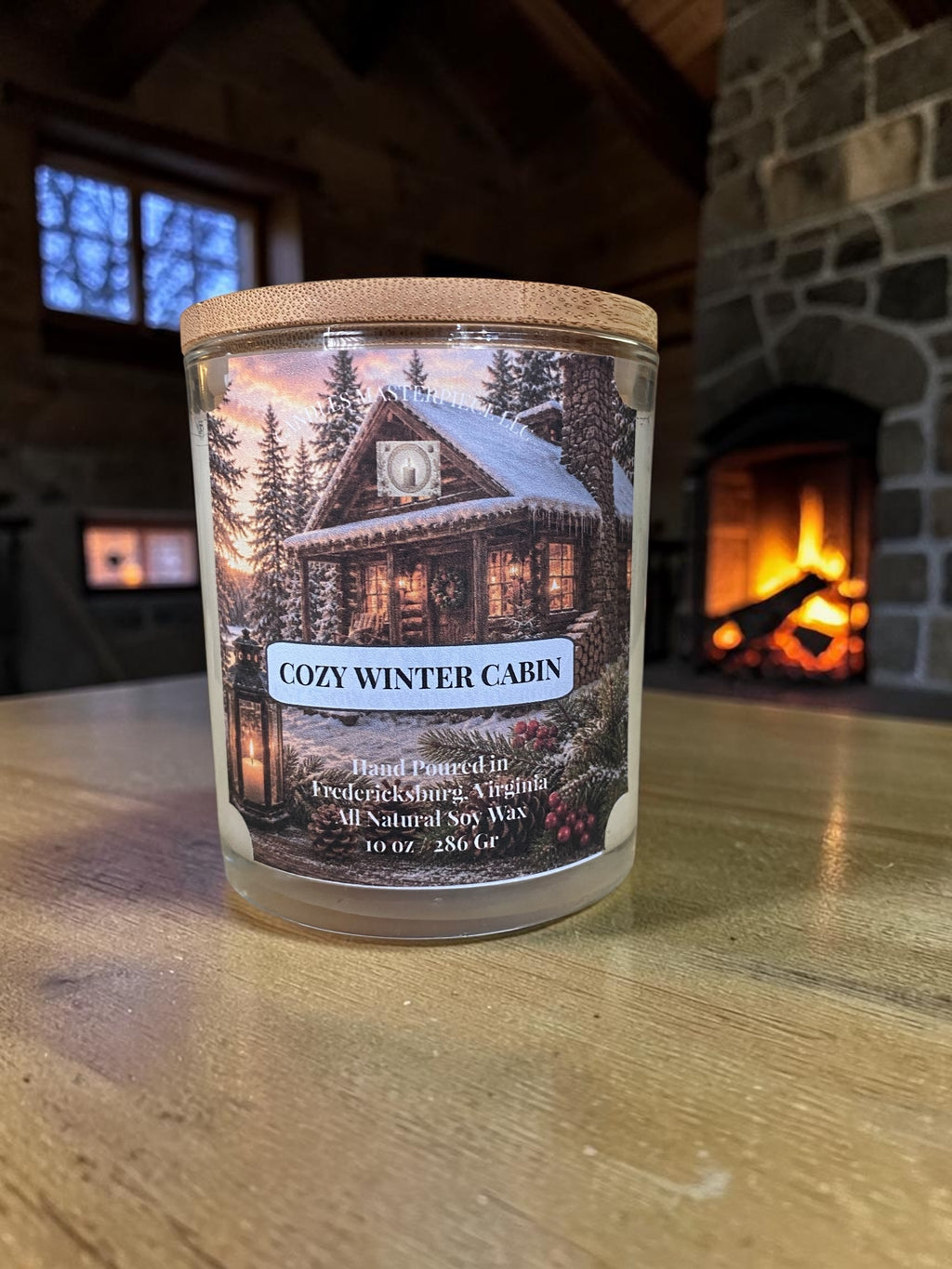 Cozy Winter Cabin Soy Candle