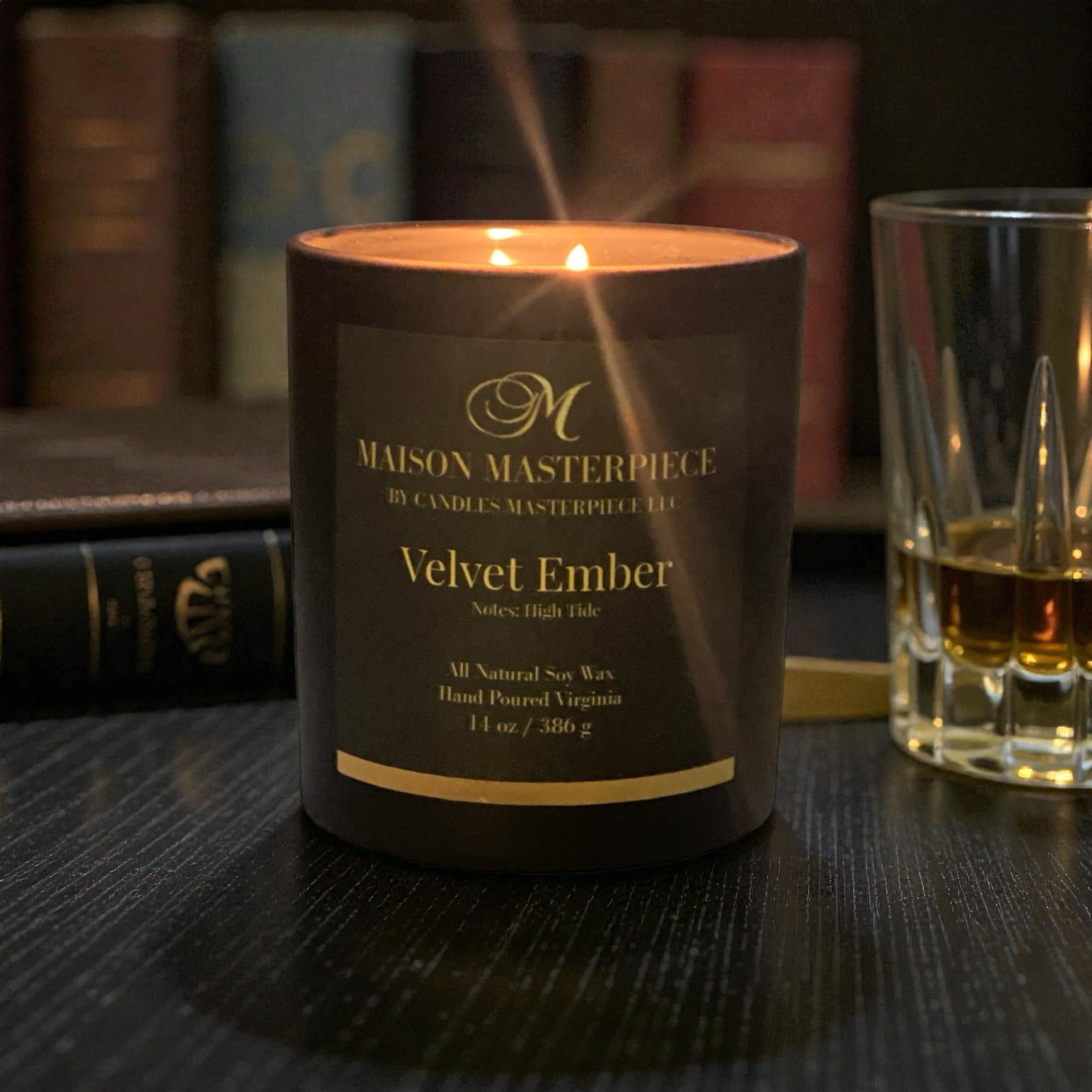 Velvet Ember Maison Masterpiece Soy Candle image 0