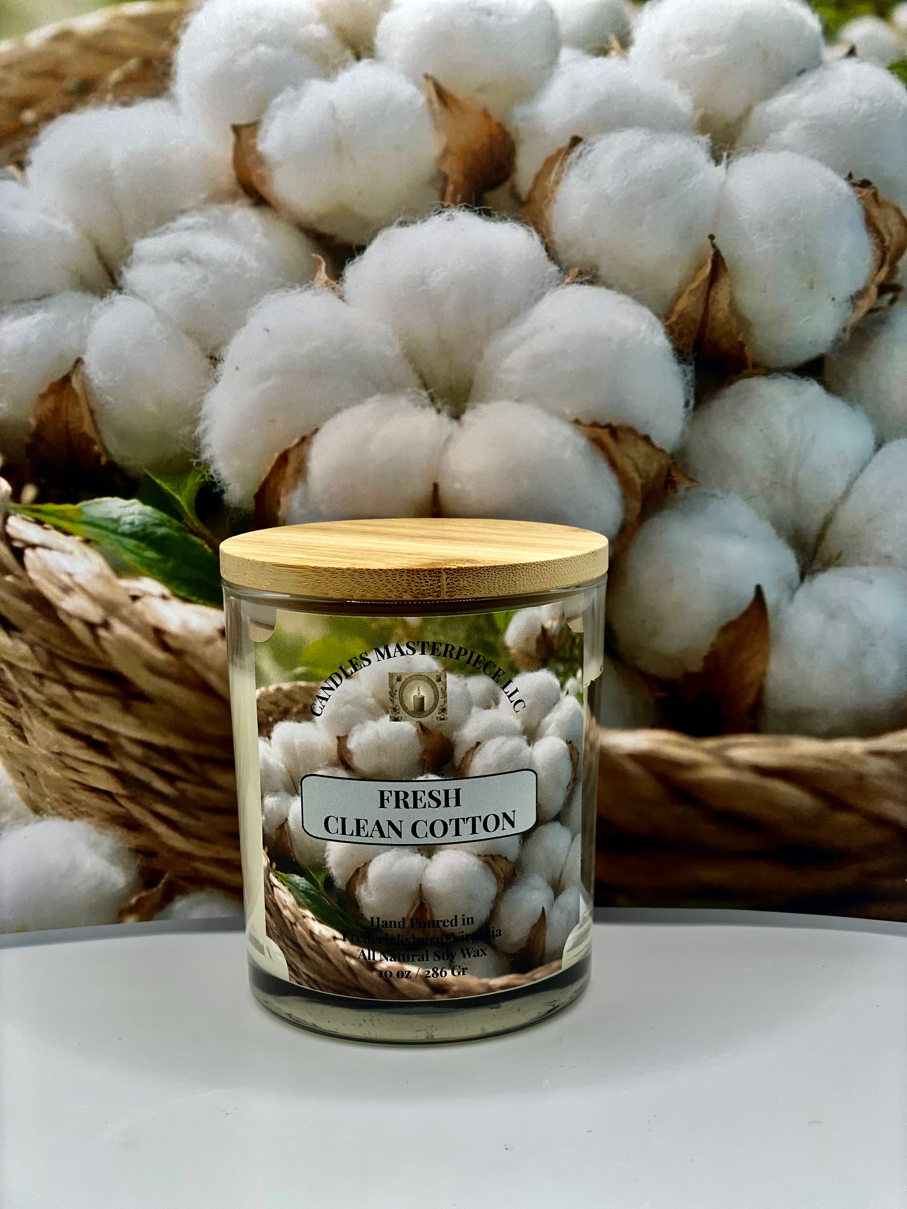 Clean Cotton Soy Candle image 1