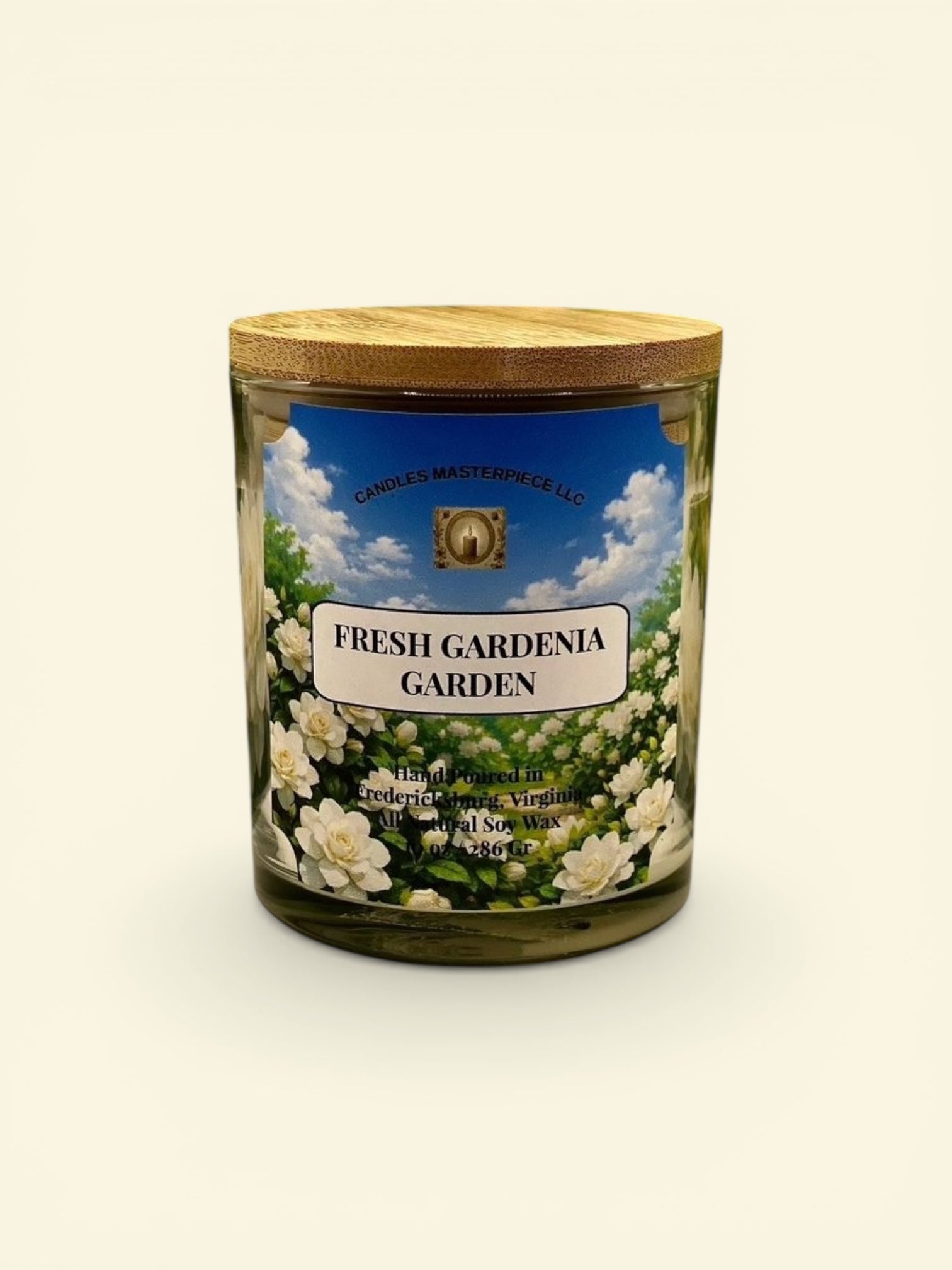 Fresh Gardenia Garden Soy Candle image 3