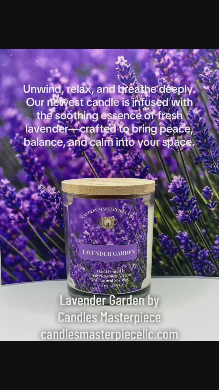 Lavender Garden Soy Candle